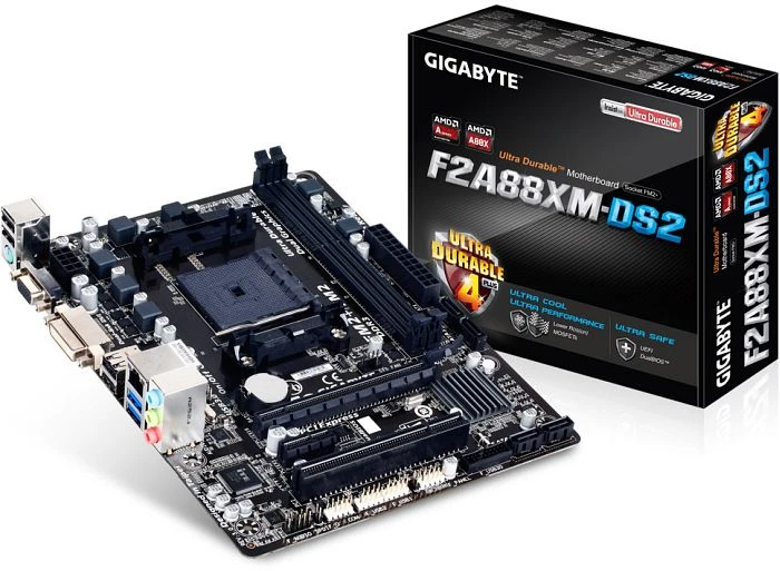 GIGABYTE GA-F2A88XM-DS2 (AMD FM2+)