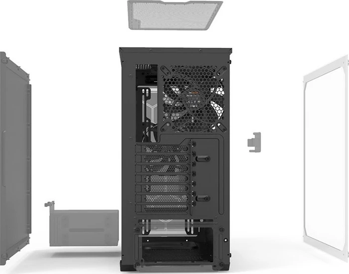 be quiet! Pure Base 500DX, schwarz, Glasfenster
