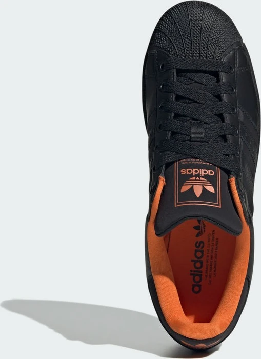 adidas Superstar II core black/orange