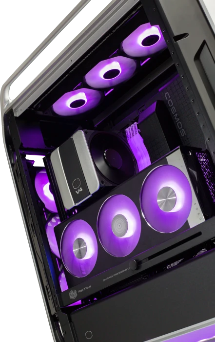 Cooler Master Cosmos Alpha, Glasfenster