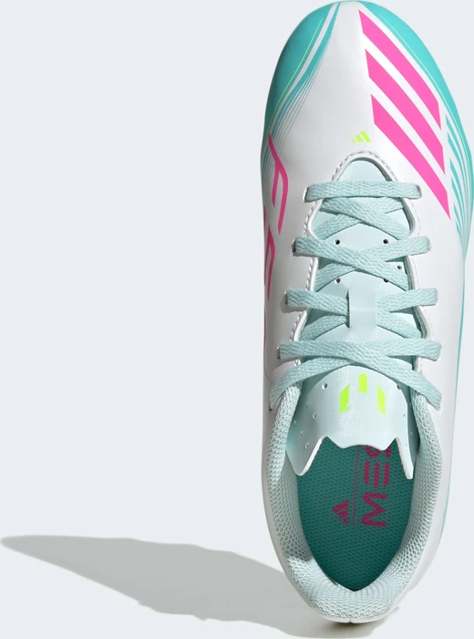 adidas F50 Messi Club FG/MG cloud white/lucid pink/flash aqua (Junior)