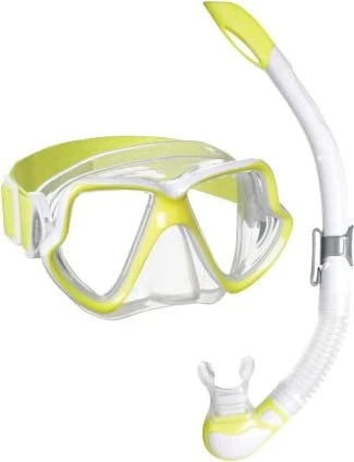 Mares Wahoo Schnorchel-Set aqua/clear