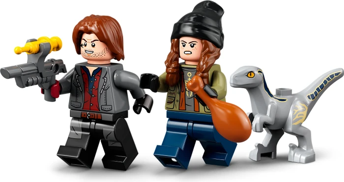 LEGO Jurassic World - Blue & Beta in der Velociraptor-Falle