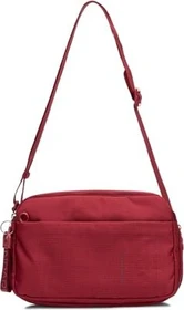 Mandarina Duck MD20 Expandable Double Zip Umhängetasche cherry tomato