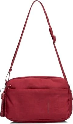 Mandarina Duck MD20 Expandable Double Zip Umhängetasche cherry tomato