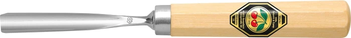 Kirschen 3208 Kerbschnitzbeitel Stich 8 gerade, mittlere Höhlung 4mm