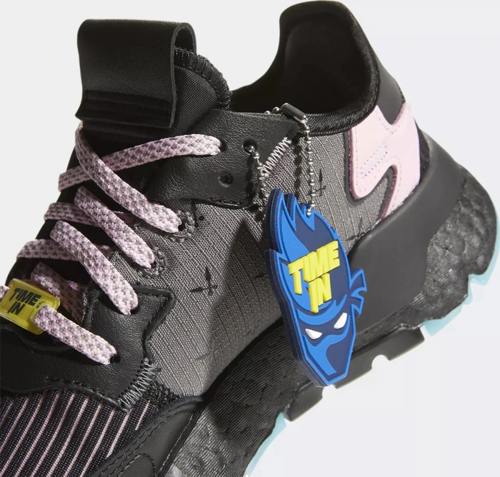 adidas Ninja Nite Jogger core black/grey five/blue glow (Junior)