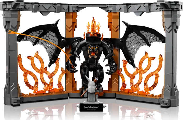 LEGO Icons - Der Herr der Ringe: Balrog Bücherstütze