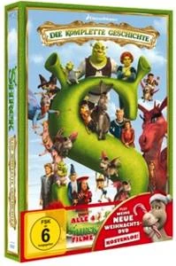 Shrek Box (Filme 1-4) (DVD)