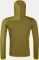 Ortovox Fleece Light Grid Hooded Funktionsjacke green moss (Herren) Vorschaubild