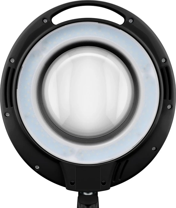 Wentronic Goobay LED-Klemm-Lupenleuchte, 9W, 1.75x, 3 Dioptrien schwarz