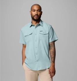 Columbia Utilizer II Hemd kurzarm crushed blue (Herren)