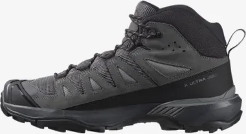 Salomon X Ultra 360 Leather Mid GTX castlerock/asphalt/kelp (Herren)