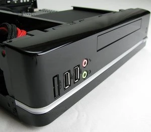 Compucase 8K01BS schwarz USB 2.0, Mini-ITX, 120W FlexATX
