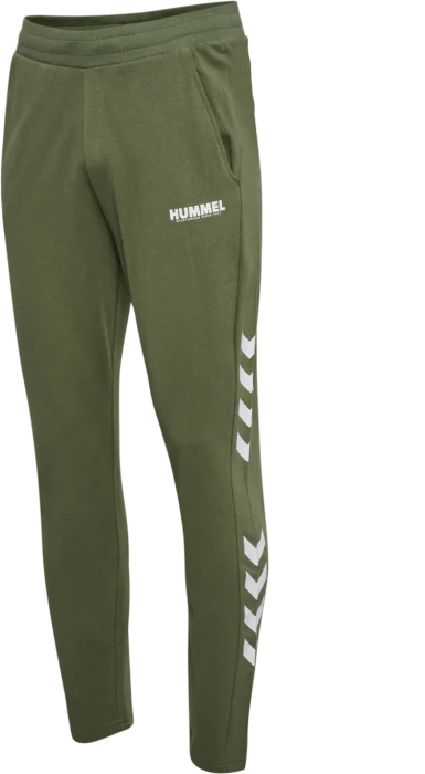 hummel Legacy Tapered Trainingshose lang deep lichen green (Herren)