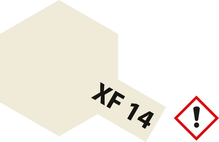 Tamiya Acrylic Paint XF-14 jap. army grey, 23ml