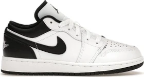 Nike Air Jordan 1 Low weiß/schwarz (Junior)
