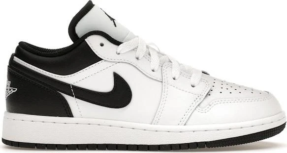 Nike Air Jordan 1 Low weiß/schwarz (Junior)