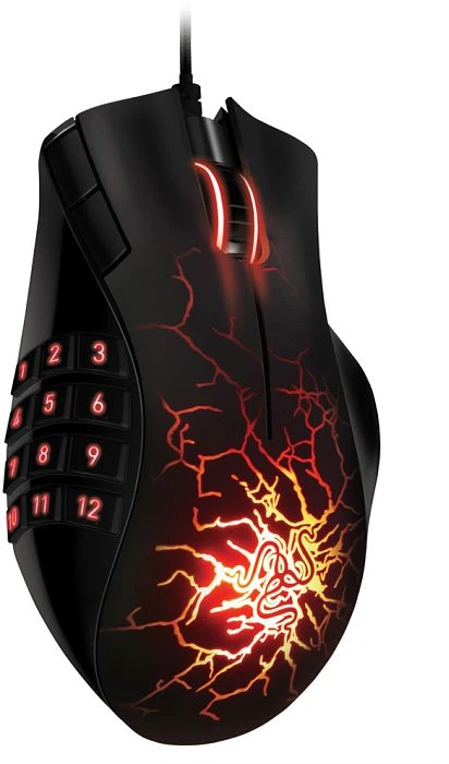Razer Naga Molten Special Edition Gaming Mouse, USB