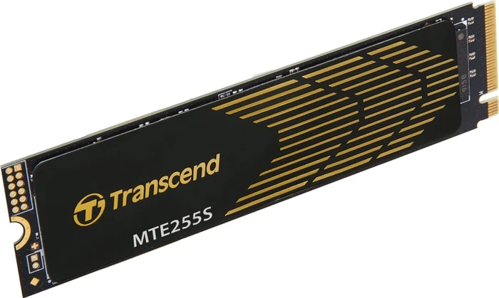 Transcend MTE255S SSD 1TB, M.2 2280 / M-Key / PCIe 4.0 x4, Kühlkörper