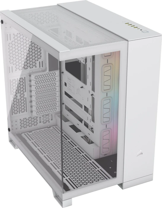 Corsair 6500X RGB iCUE LINK, weiß, Glasfenster
