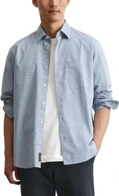 Marc O'Polo Regular Popeline Hemd langarm multi/meltwater (Herren)