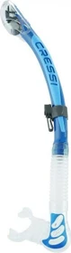 Cressi Alpha Ultra Dry Trockenschnorchel clear/blue/azure