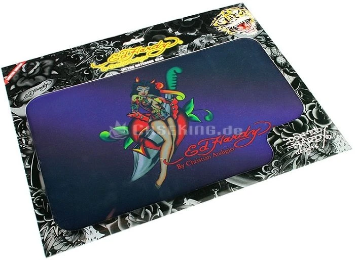Ed Hardy Notebook Skin black/blue