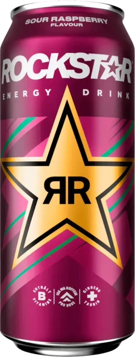 Rockstar Energy Drink Sour Raspberry 500ml