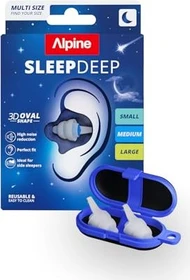 Alpine SleepDeep S Ohrstöpsel, 2 Stück
