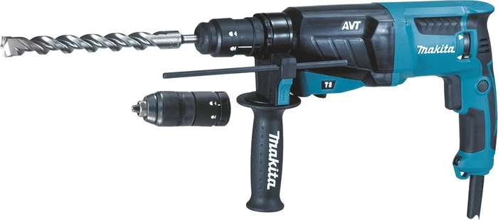 Makita HR2631FTJ Elektro-Bohr-/Meißelhammer inkl. MAKPAC