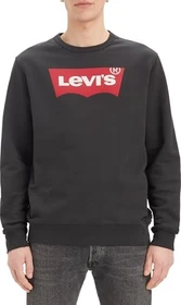 Levi's Standard Rundhals mit Grafik Sweatshirt jet black (Herren)