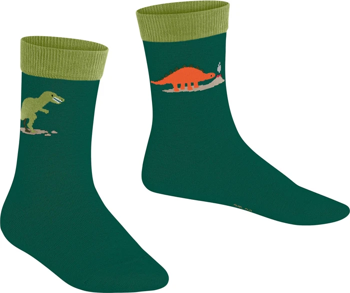 Falke Dinosaurs Socken emerald (Junior)