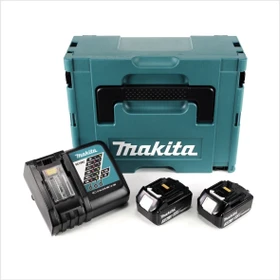 Makita Powersource-Kit Starterset 18V, 3.0Ah, Li-Ionen, 2 Akkus [6.0Ah] [108Wh]