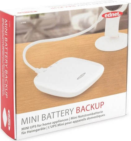 Ednet Mini UPS Notstrombatterie, 12V DC