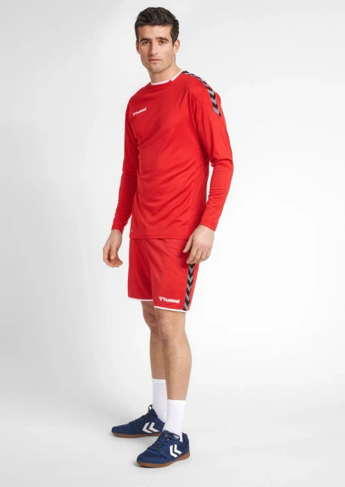 hummel Authentic Poly Short Hose kurz rot (Herren)