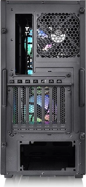 Thermaltake V350 TG ARGB Air, schwarz, Glasfenster