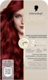 Schwarzkopf Creme Supreme Haarfarbe 6-88 red dark blond, 60ml