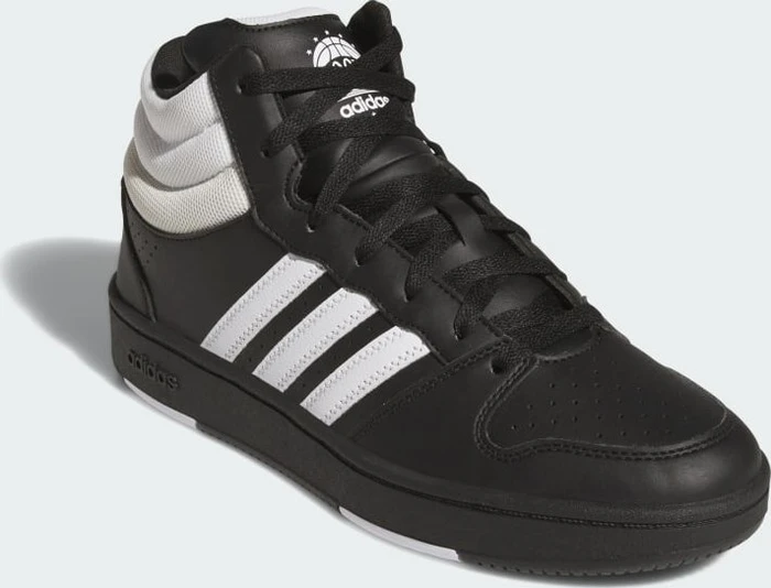 adidas Hoops Mid Classic core black/cloud white/orbit grey (KI1035) – Bild 4 von 4