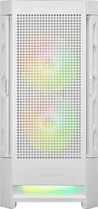 Cougar Duoface RGB White, weiß, Glasfenster