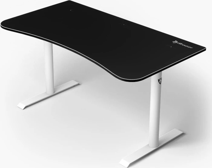 Arozzi Arena Medium Gaming Desk Schreibtisch 140x76cm schwarz/weiß