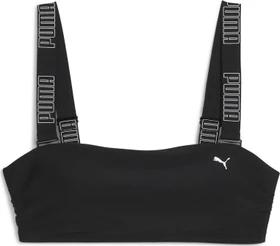 Puma Bandeau Bikini-Oberteil schwarz (Damen)
