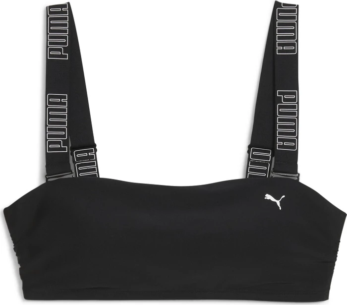 Puma Bandeau Bikini-Oberteil schwarz (Damen)