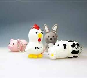 Emtec M319 The Farm Range Piggy 8GB, USB-A, USB 2.0