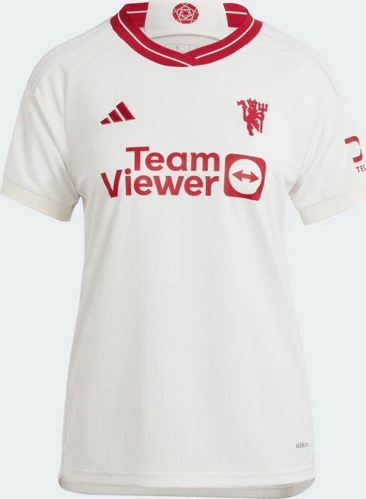 adidas Manchester United 2023/2024 Ausweichtrikot cloud white (Damen)