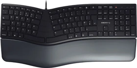 Cherry KC 4500 Ergo, schwarz, USB, UK