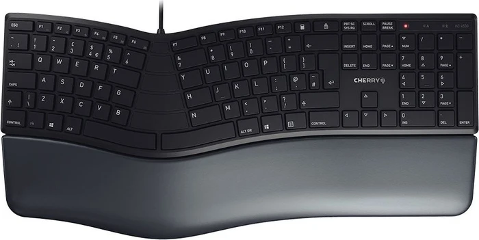 Cherry KC 4500 Ergo, schwarz, USB, UK