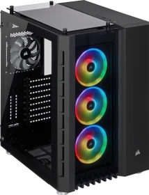 Corsair Crystal Series 680X RGB, schwarz, Glasfenster