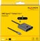 DeLOCK USB-C bidirektionaler 2-auf-1 Switch, USB-C 3.1 [Stecker] Vorschaubild