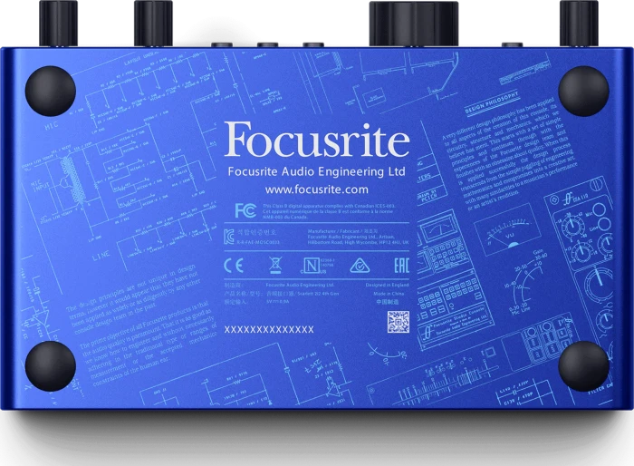 Focusrite Scarlett 2i2 4th Gen Anniversary Edition